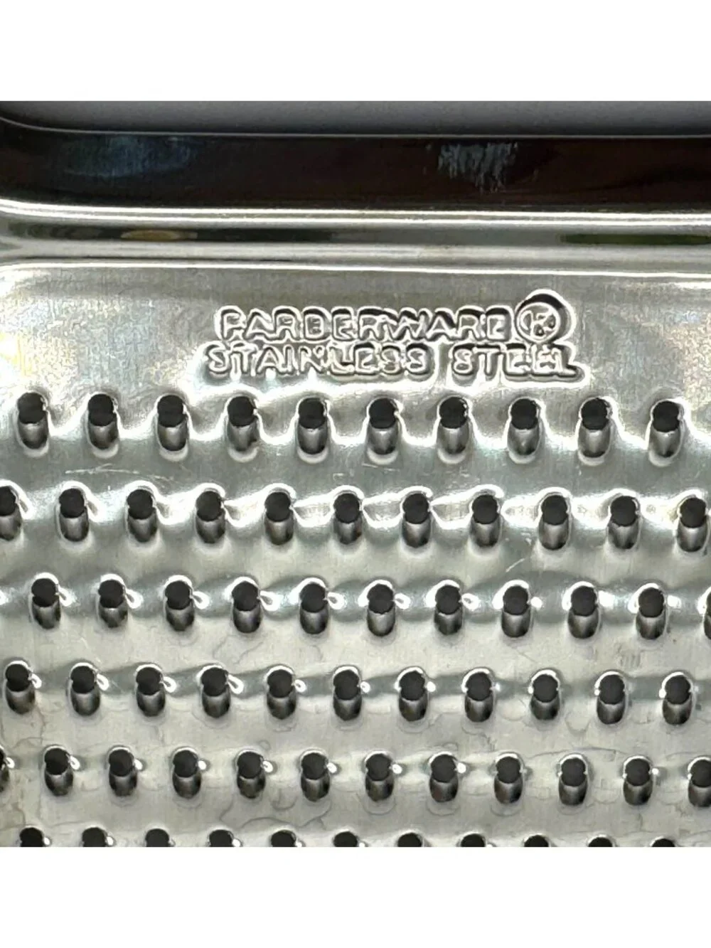 Farberware Stainless Steel Multi-Sided Flat Grater With Handle